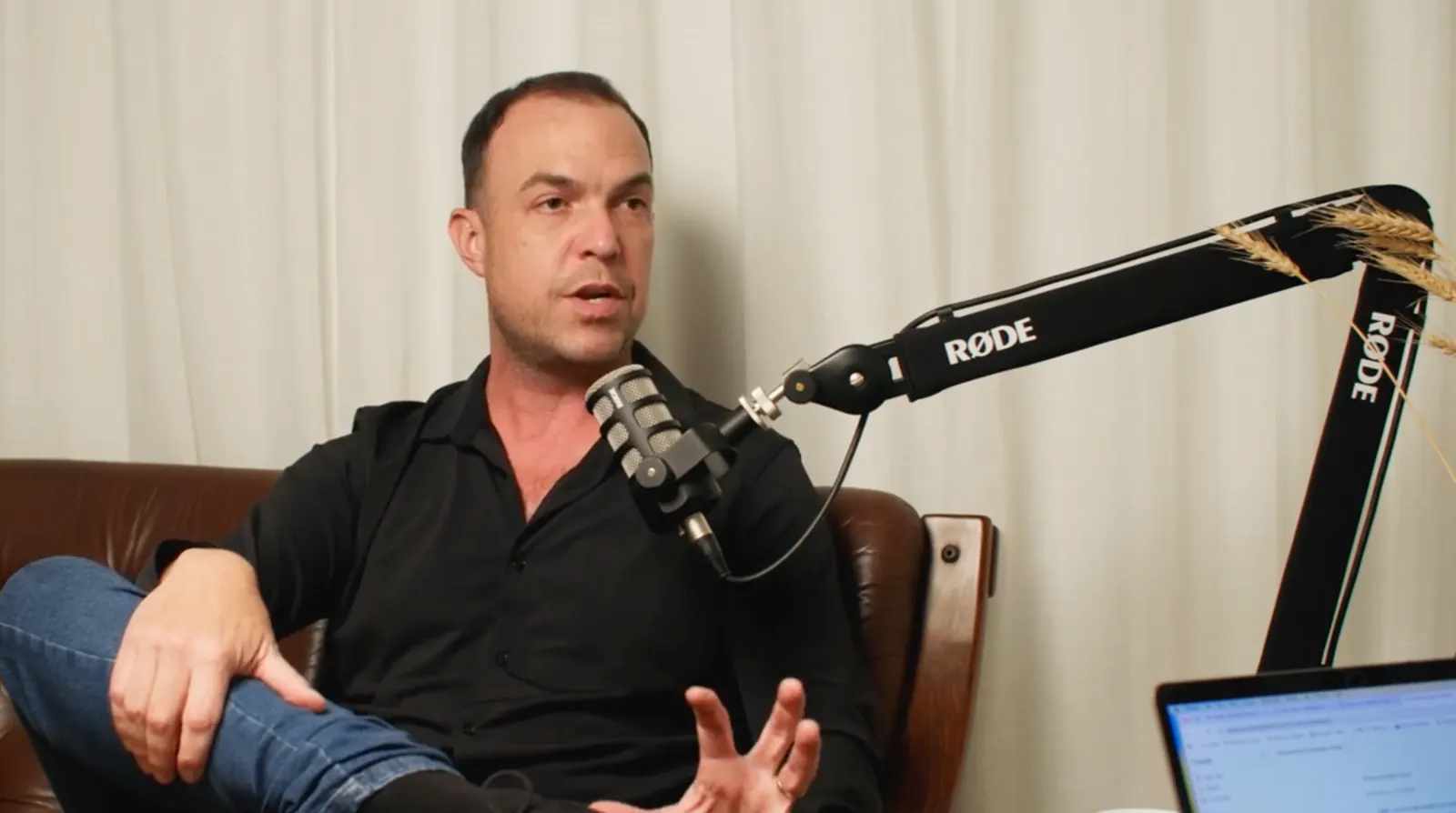 Phil in studio